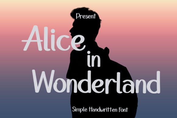 Alice in Wonderland: A Display Font with Gentle Whimsy