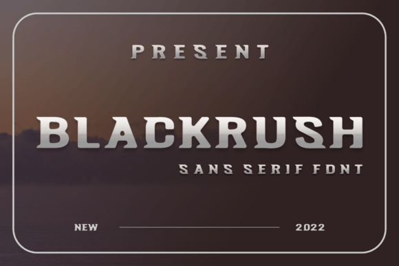 Blackrush: A Modern Display Font That Actually Works