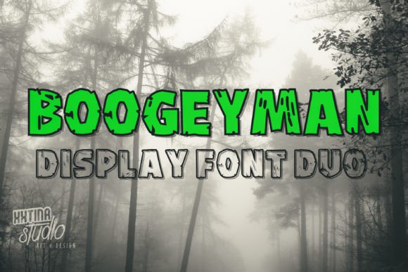 Boogeyman: A Display Font That Sets the Tone—Without Saying a Word