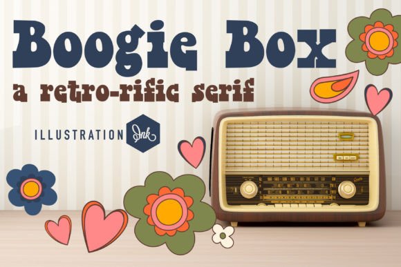 Boogie Box: A Display Font That Makes Your Headlines Pop