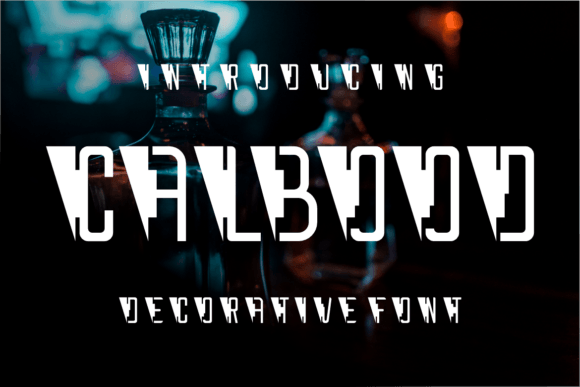 Calbood: A Display Font That Adds Instant Character to Brand Work