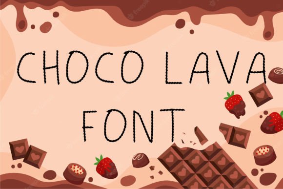 Choco Lava: A Playful Display Typeface for Joyful Editorial Moments