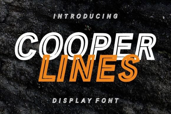 Cooper Lines: A Display Font for Editorial Impact