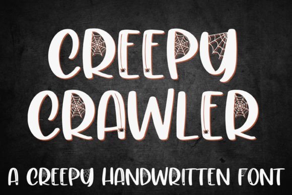 Creepy Crawler: A Playful Halloween Display Font for Scroll-Stopping Campaigns