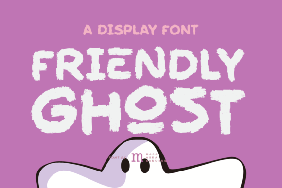 Friendly Ghost: A Spooky-Yet-Approachable Display Font for Digital Design