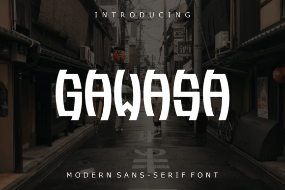Gawasa: A Display Font That Makes Your Brand Feel Instantly Polished