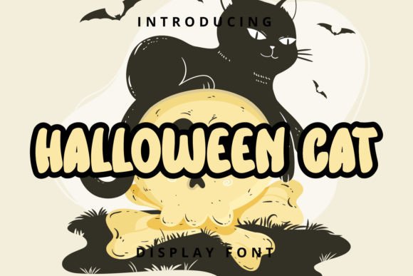 Halloween Cat: A Friendly Display Font for Crafters & Sellers