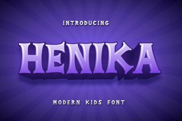 Henika: A Cheerful Display Font for Scroll-Stopping Campaigns
