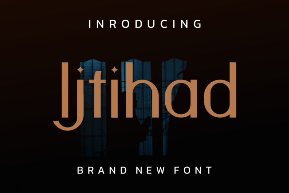 Ijtihad: A Chic Display Font That Elevates Your Brand