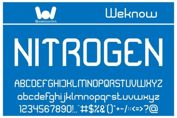 Nitrogen: A Display Font That Anchors Your Editorial Voice