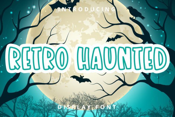 Retro Haunted: A Playful Display Font for Scroll-Stopping Campaigns