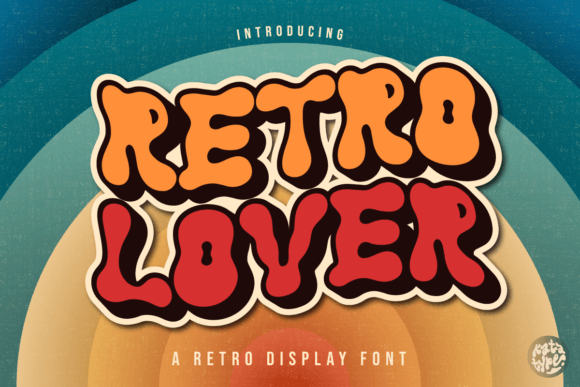 Retro Lover: A Display Font That Radiates Editorial Charm