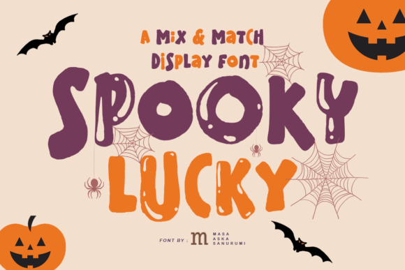 Spooky Lucky: A Display Font That Gives Your Brand Personality