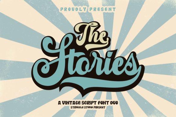 The Stories Duo: A Display Font That Feels Like a Warm Conversation